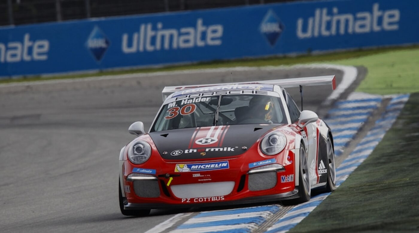 Porsche Carrera Cup Saison 2015 Mike Halder im Porsche Carrera Cup in Zandvoort