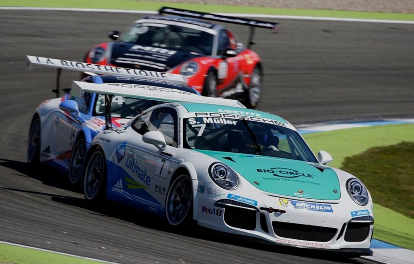 Porsche Carrera Cup Saison 2016 Sven Müller im Porsche Carrera Cup auf dem Hockenheimring