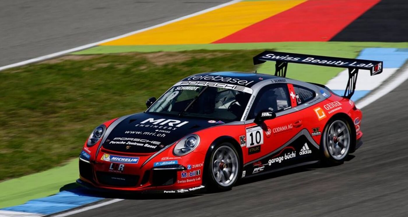 Porsche Carrera Cup Saison 2016 Jeffrey Schmidt im Porsche Carrera Cup auf dem Hockenheimring
