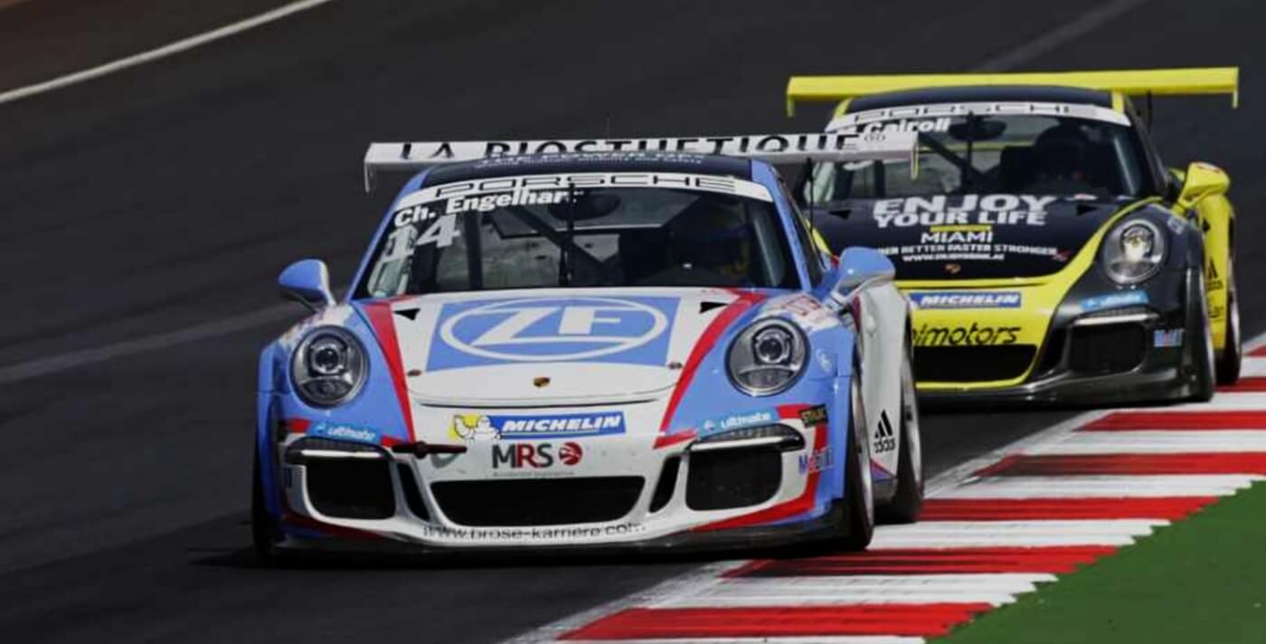 Porsche Carrera Cup Saison 2016 Christian Engelhart im Porsche Carrera Cup auf dem Nürburgring