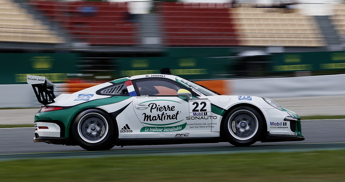 Mathieu Jaminet im Porsche Mobil 1 Supercup in Austin