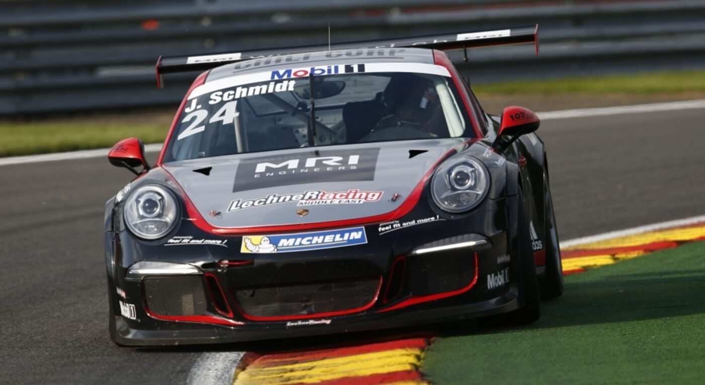 Jeffrey Schmidt im Porsche Mobil 1 Supercup in Hockenheim