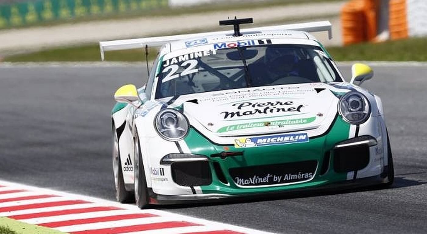 Mathieu Jaminet im Porsche Mobil 1 Supercup auf dem Hungaroring