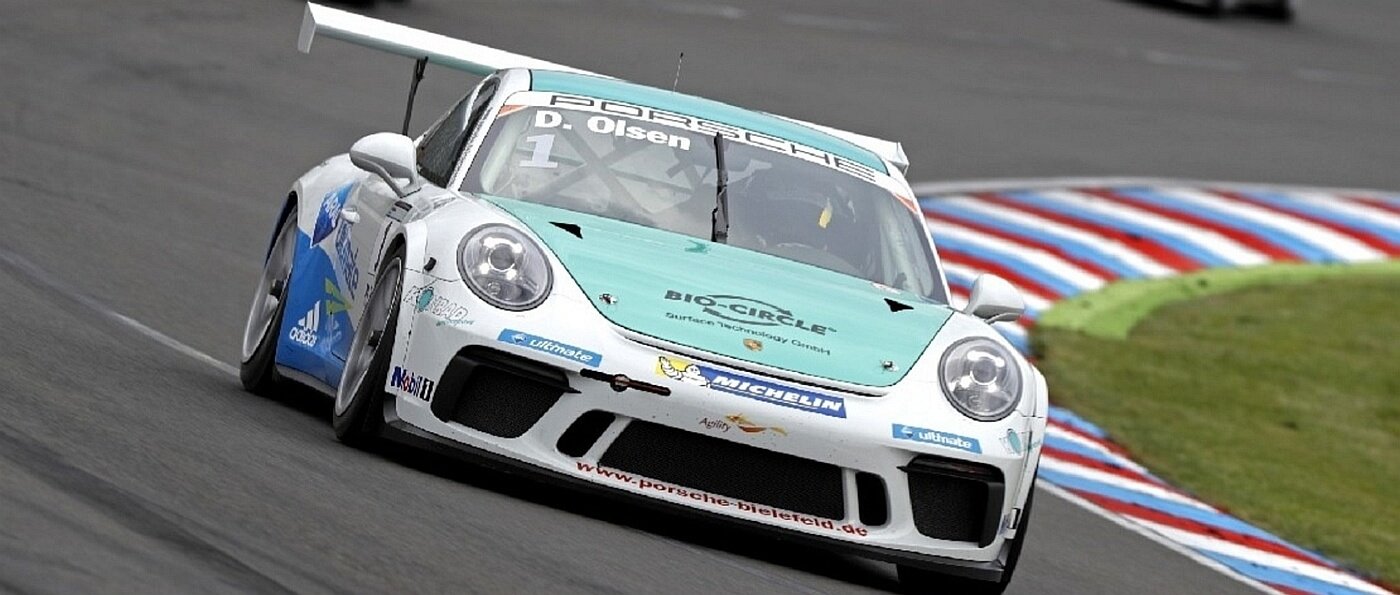 Porsche Carrera Cup Saison 2017 Dennis Olsen im Porsche Carrera Cup auf dem Hockenheimring