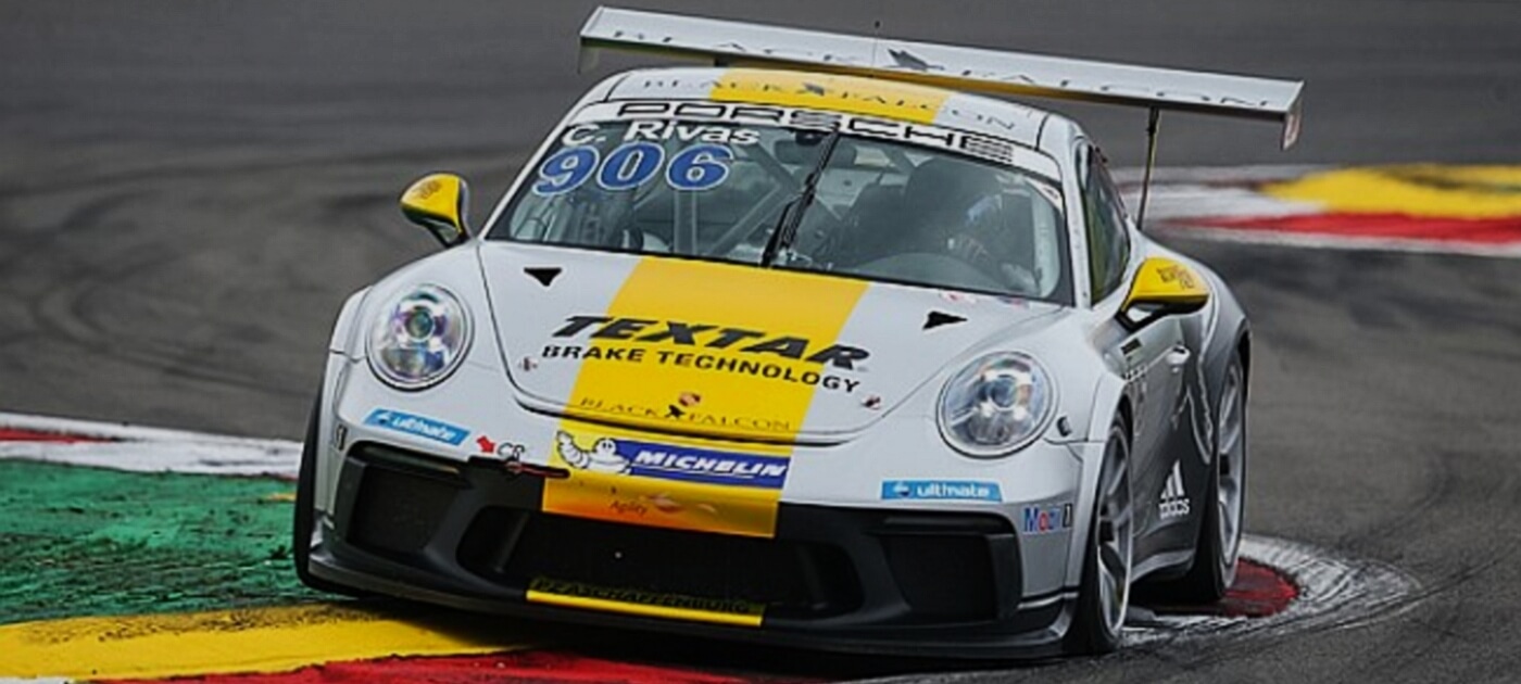 Porsche Carrera Cup Saison 2017 Carlos Rivas im Porsche Carrera Cup auf dem Lausitzring