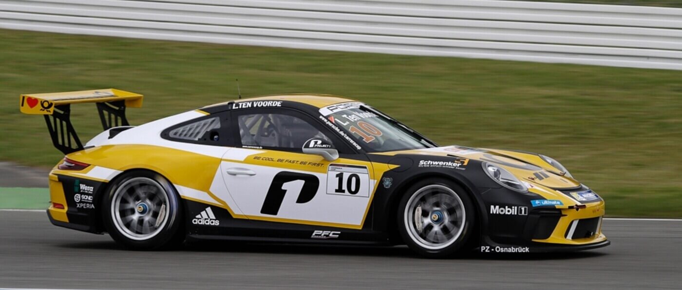 Larry ten Voorde im Porsche Carrera Cup auf dem Nürburgring