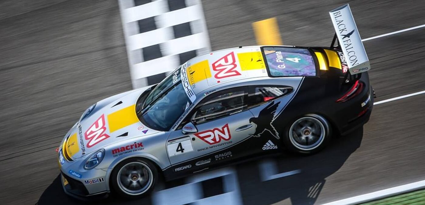 Porsche Carrera Cup Saison 2017 Gabriele Piana im Porsche Carrera Cup auf dem Norisring