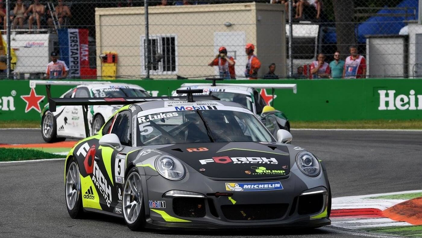 Robert Lukas im Porsche Mobil 1 Supercup in Spa-Francorchamps