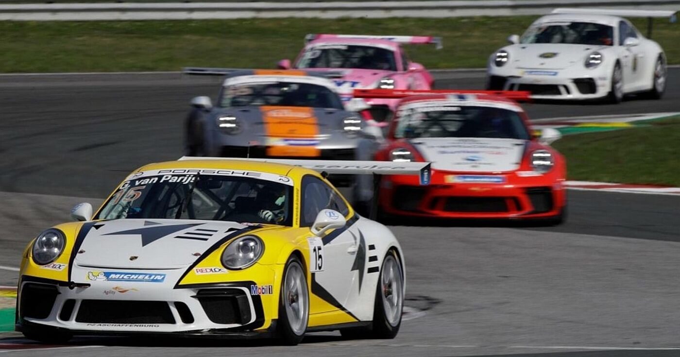Porsche Carrera Cup Saison 2018 Glenn van Parijs im Porsche Carrera Cup in Zandvoort