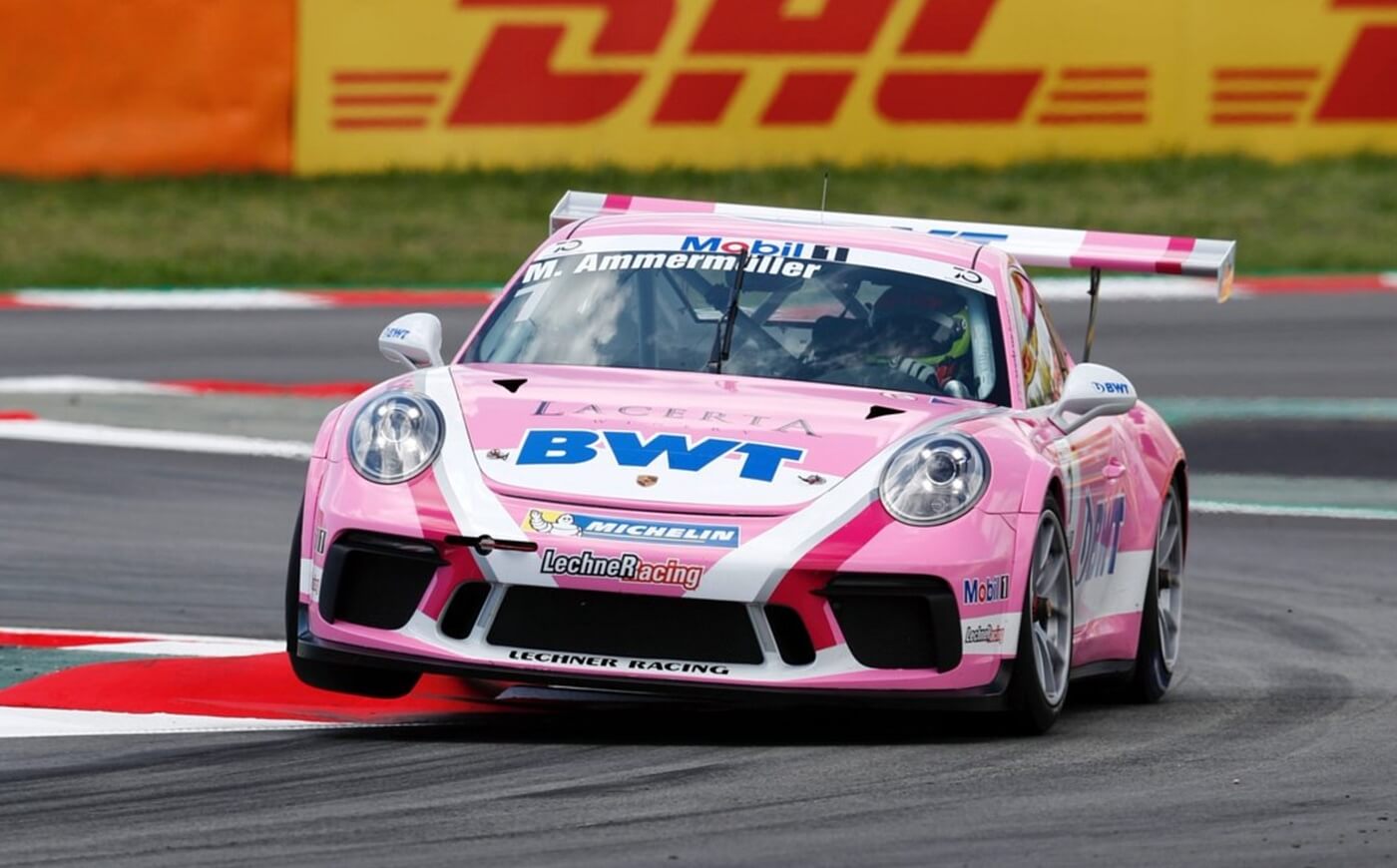 Porsche Mobil 1 Supercup Saison 2018 Michael Ammermüller im Porsche Mobil 1 Supercup in Mexico-City