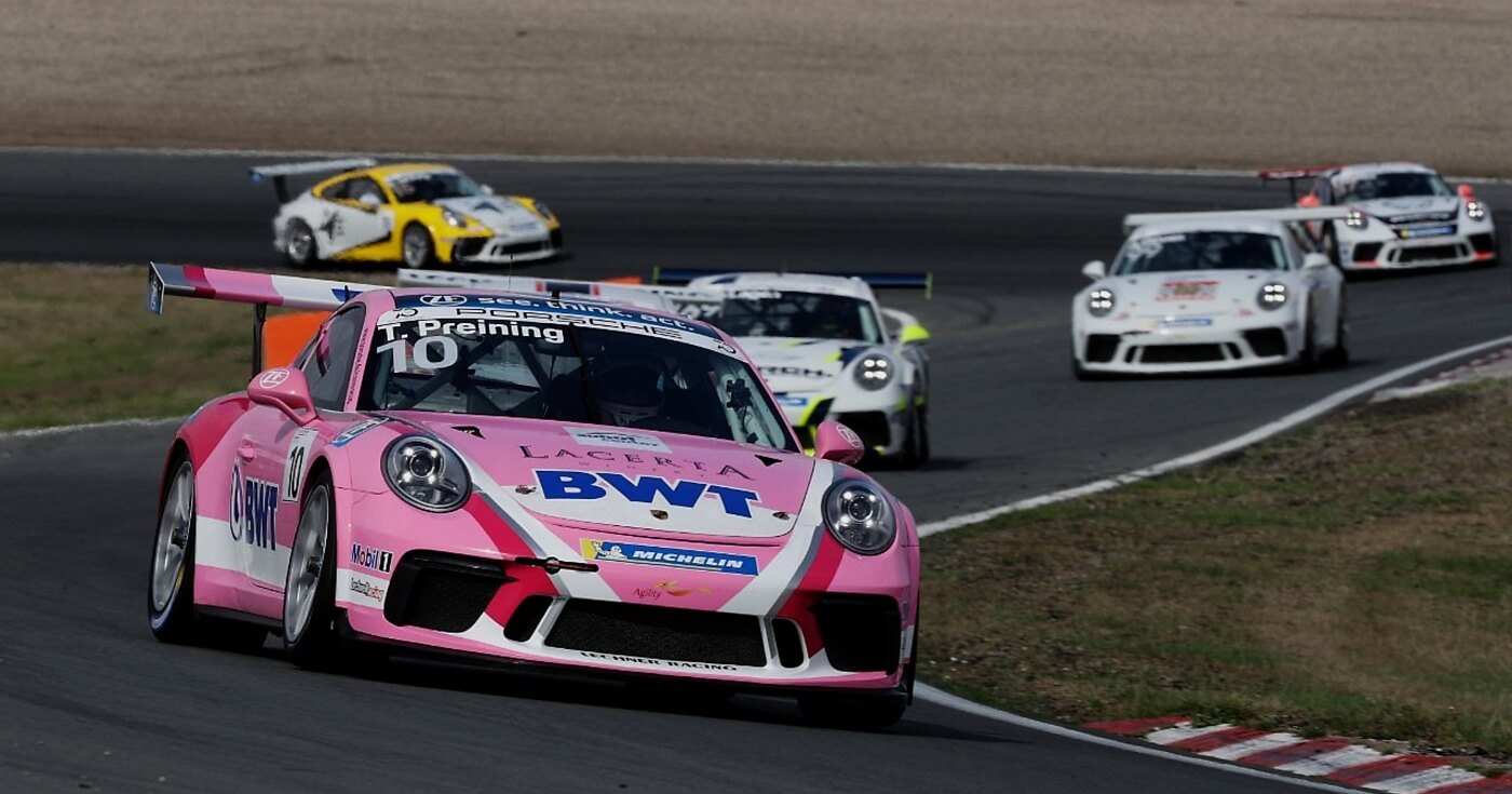 Porsche Mobil 1 Supercup Saison 2018 Thomas Preining im Porsche Mobil 1 Supercup in Spa-Francorchamps