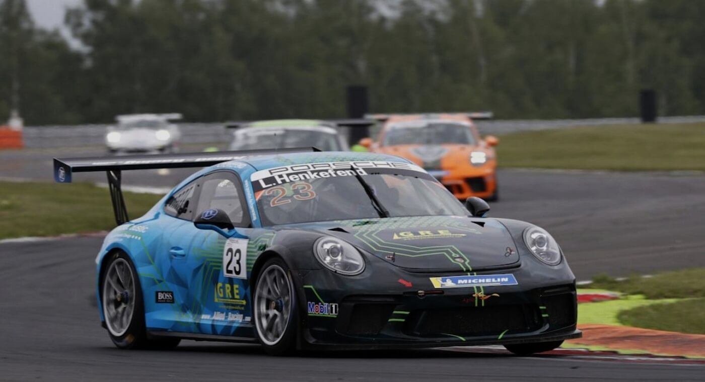Porsche Carrera Cup Saison 2019 Louis Henkefend im Porsche Carrera Cup auf dem Sachsenring