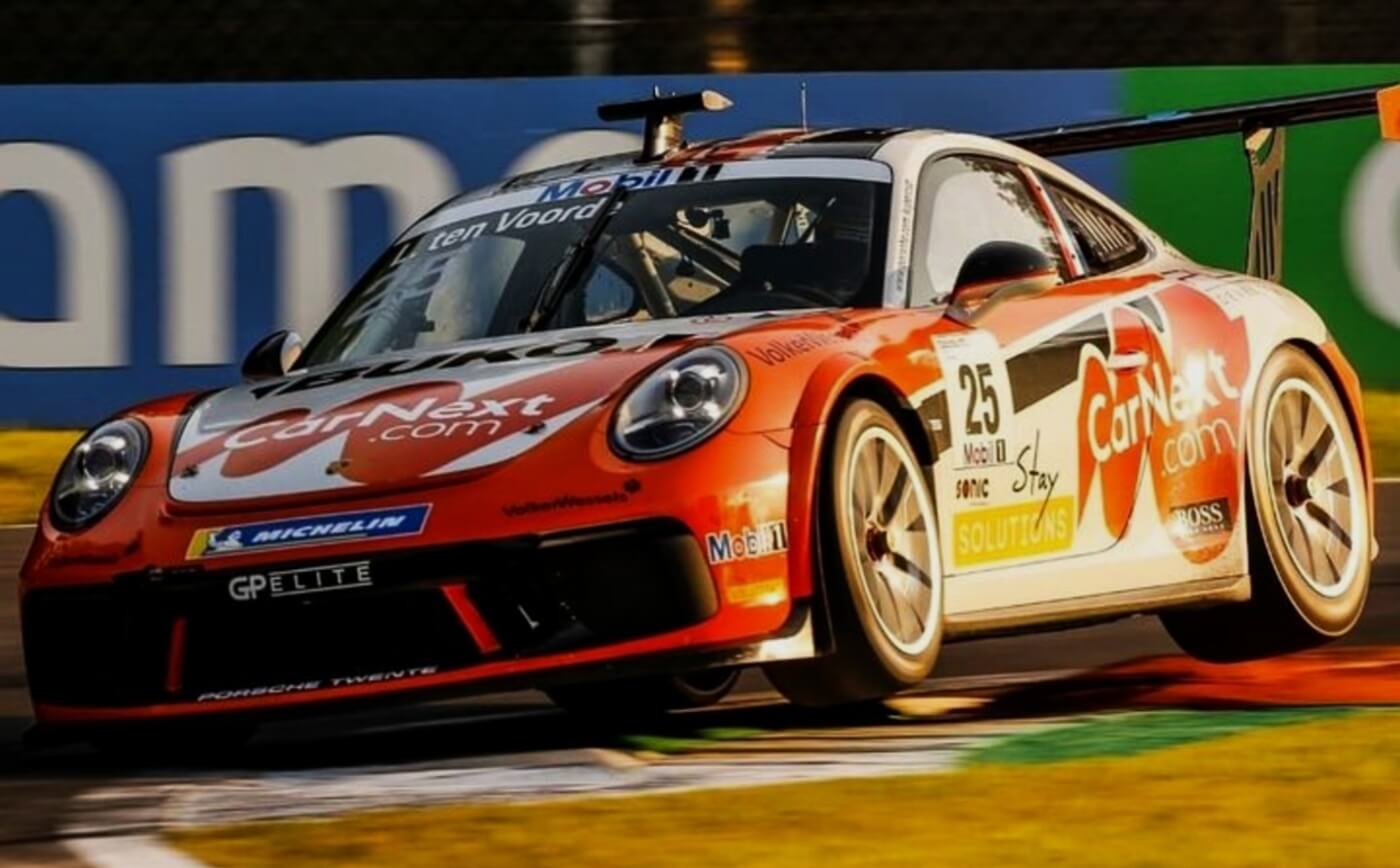 Porsche Mobil 1 Supercup Saison 2020 Larry ten Voorde im Porsche Mobil 1 Supercup in Monza