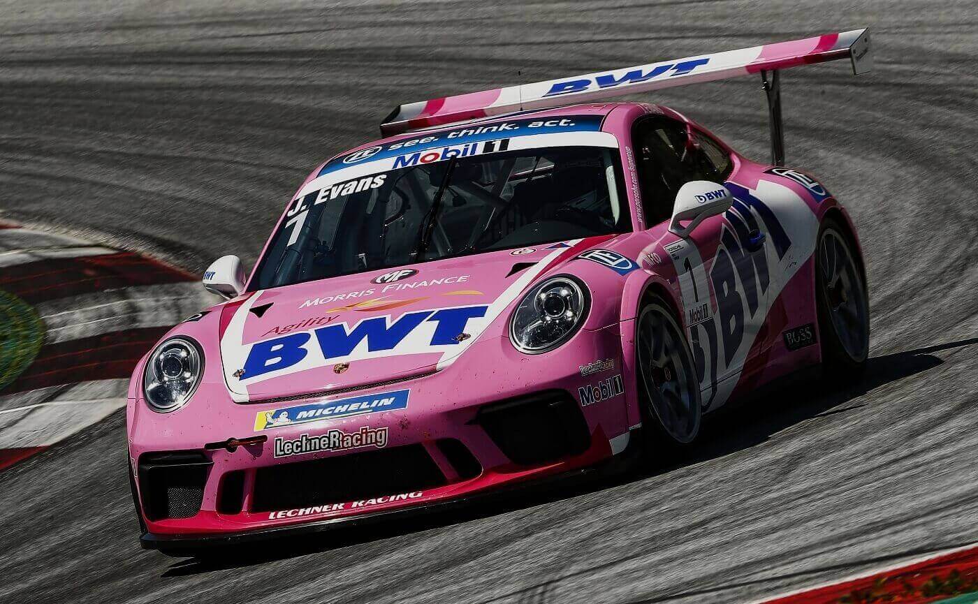 Porsche Mobil 1 Supercup 2020 Jaxon Evans im Porsche Mobil 1 Supercup auf dem Red Bull Ring