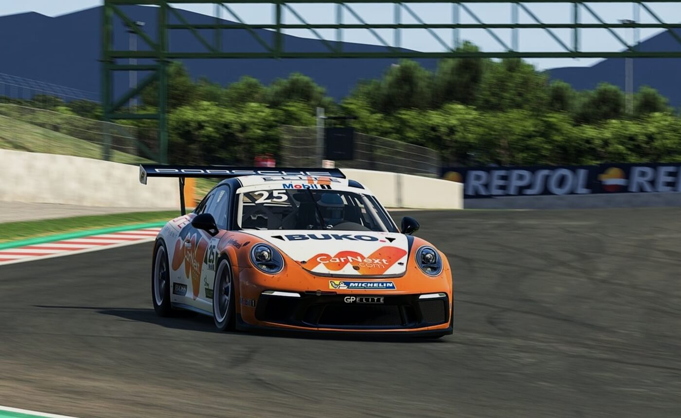 Porsche Mobil 1 Supercup Saison 2020 Larry ten Voorde im Porsche Mobil 1 Supercup in Silverstone