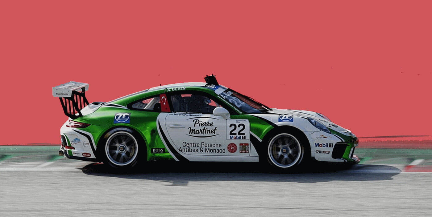 Porsche Mobil 1 Supercup 2020 Ayhancan Güven im Porsche Mobil 1 Supercup in Silverstone