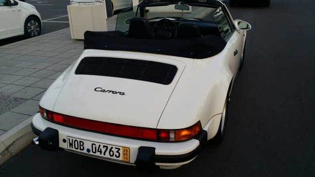1985 er  Porsche Carrera Cabrio