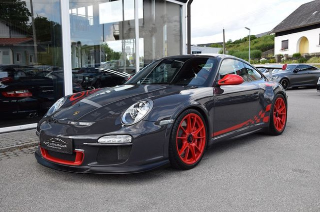 Porsche Gebrauchtwagen von Automobile Pühringer GmbH PORSCHE 997 CARRERA GT3 RS IN GRAUSCHWARZ