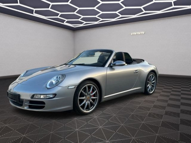 PORSCHE 997 CARRERA 4S CABRIOLET IN SILBER-METALLIC