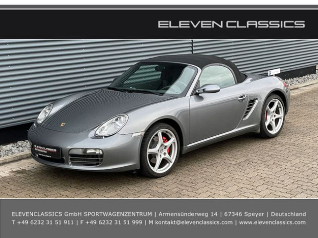 PORSCHE BOXSTER S (987) IN SEALGRAU