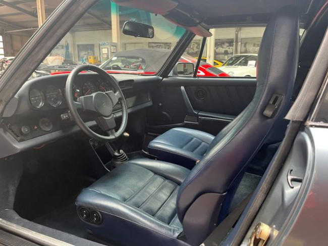 Porsche Gebrauchtwagenangebot PORSCHE 911 3,2L TARGA IN SCHIEFERBLAU