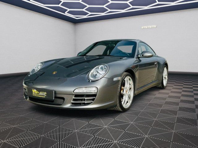 PORSCHE 997 CARRERA 4 COUPE IN GRAU - SPORTABGASANLAGE