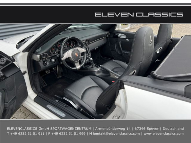 Porsche Gebrauchtwagenangebot PORSCHE 997 CARRERA CABRIOLET IN CARRERAWEISS