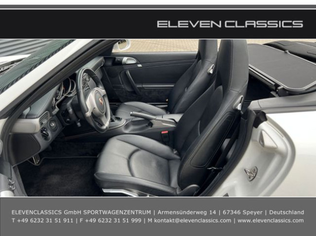Porsche Gebrauchtwagenangebot PORSCHE 997 CARRERA CABRIOLET IN CARRERAWEISS