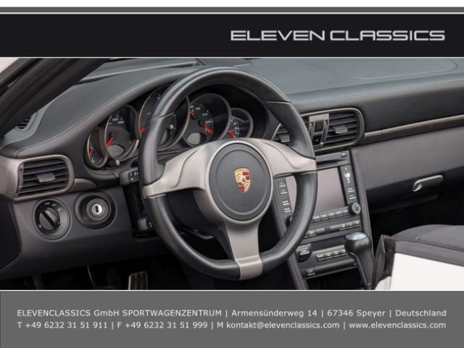 Porsche Gebrauchtwagenangebot PORSCHE 997 CARRERA CABRIOLET IN CARRERAWEISS