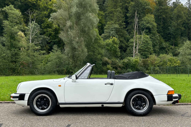 Porsche Gebrauchtwagenangebot PORSCHE 911 SC CABRIOLET IM ORIGINALLACK