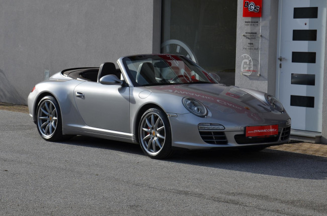 PORSCHE 997 CARRERA 4S CABRIOLET IN GT-SILBER