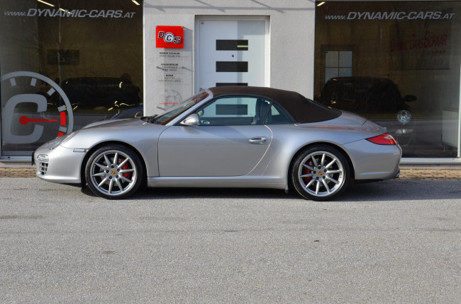 Porsche Gebrauchtwagenangebot PORSCHE 997 CARRERA 4S CABRIOLET IN GT-SILBER