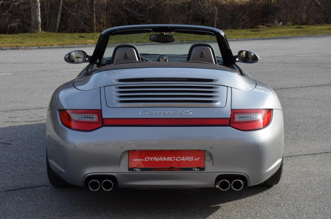 Porsche Gebrauchtwagenangebot PORSCHE 997 CARRERA 4S CABRIOLET IN GT-SILBER