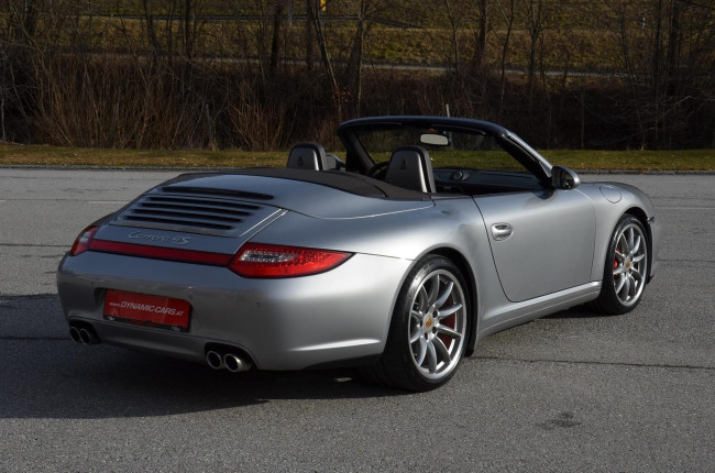 Porsche Gebrauchtwagenangebot PORSCHE 997 CARRERA 4S CABRIOLET IN GT-SILBER