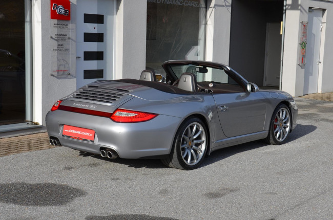Porsche Gebrauchtwagenangebot PORSCHE 997 CARRERA 4S CABRIOLET IN GT-SILBER