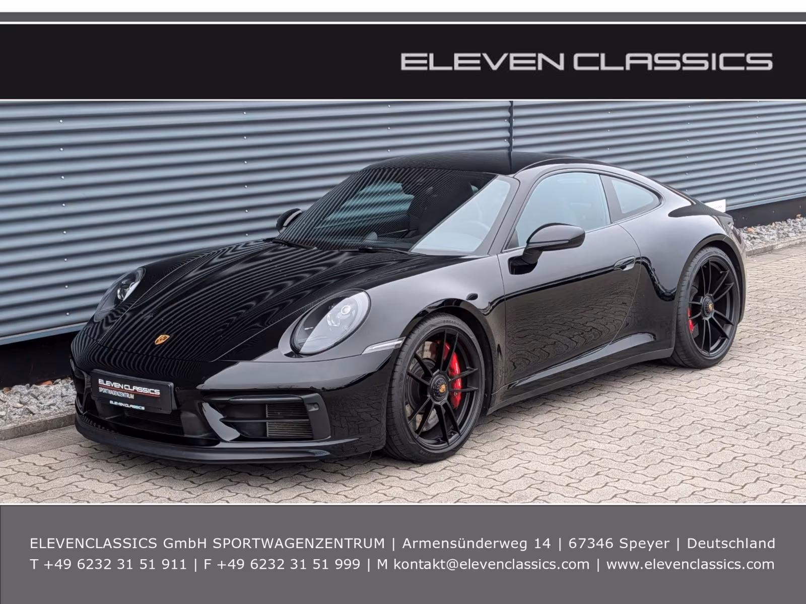 PORSCHE 992 CARRERA GTS IN TIEFSCHWARZ - 2. HAND