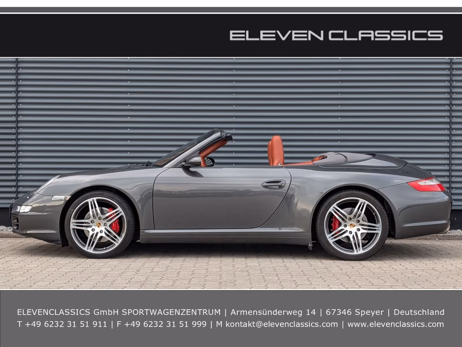 Porsche Gebrauchtwagenangebot PORSCHE 997 CARRERA 4S CABRIOLET - 3 VORBESITZER