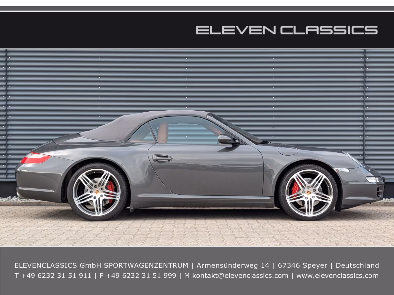 Porsche Gebrauchtwagenangebot PORSCHE 997 CARRERA 4S CABRIOLET - 3 VORBESITZER