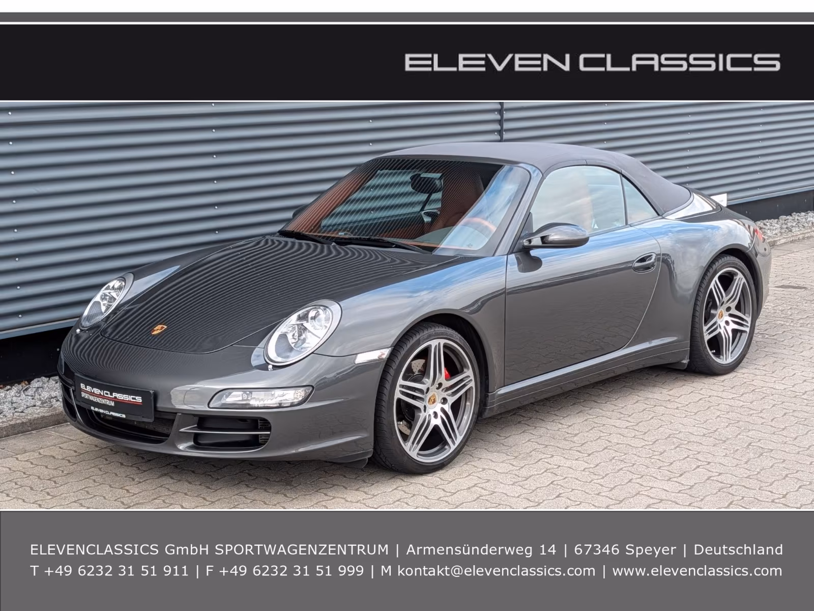 Porsche Gebrauchtwagenangebot PORSCHE 997 CARRERA 4S CABRIOLET - 3 VORBESITZER