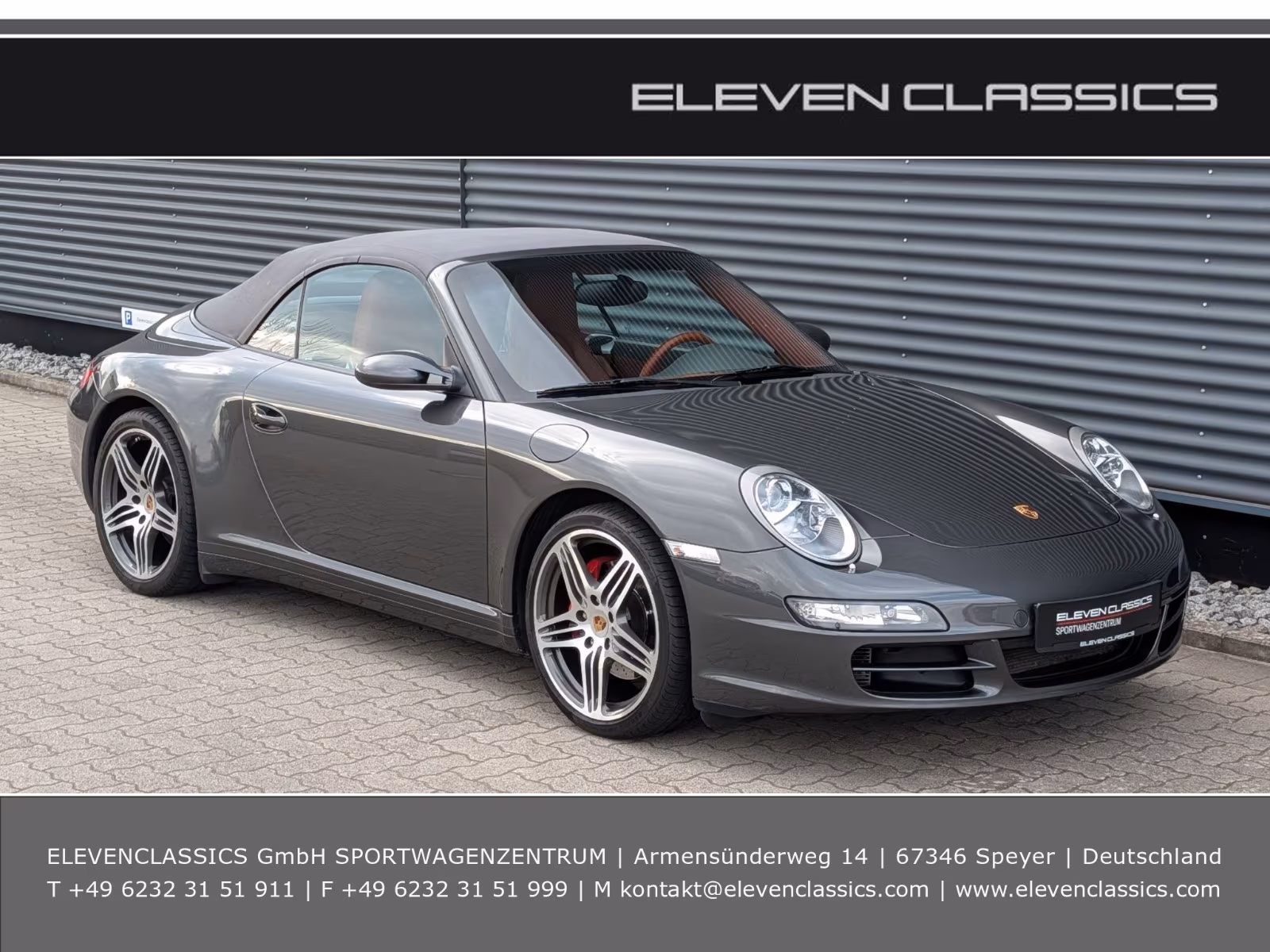 Porsche Gebrauchtwagenangebot PORSCHE 997 CARRERA 4S CABRIOLET - 3 VORBESITZER
