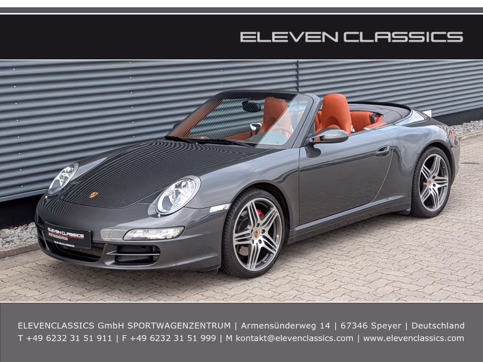 Porsche Gebrauchtwagenangebot PORSCHE 997 CARRERA 4S CABRIOLET - 3 VORBESITZER