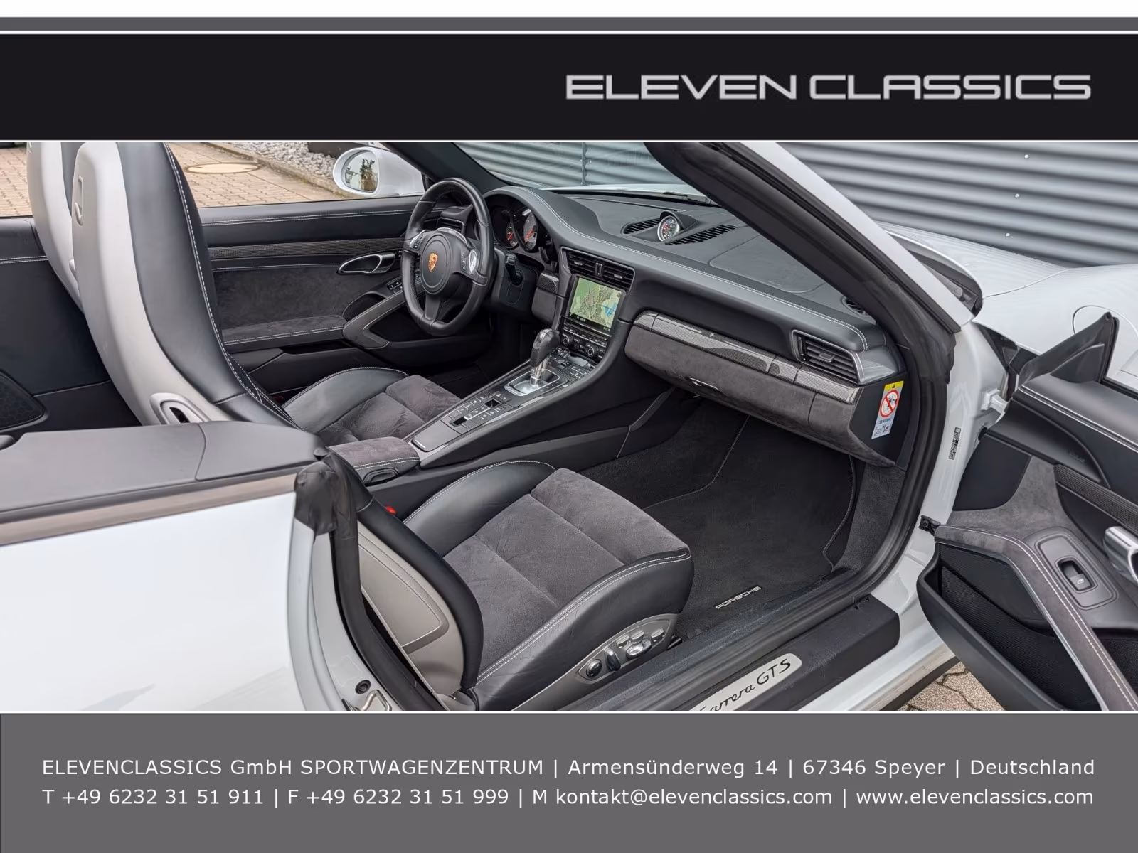 Porsche Gebrauchtwagenangebot PORSCHE 991 CARRERA GTS CABRIOLET - 1. HAND