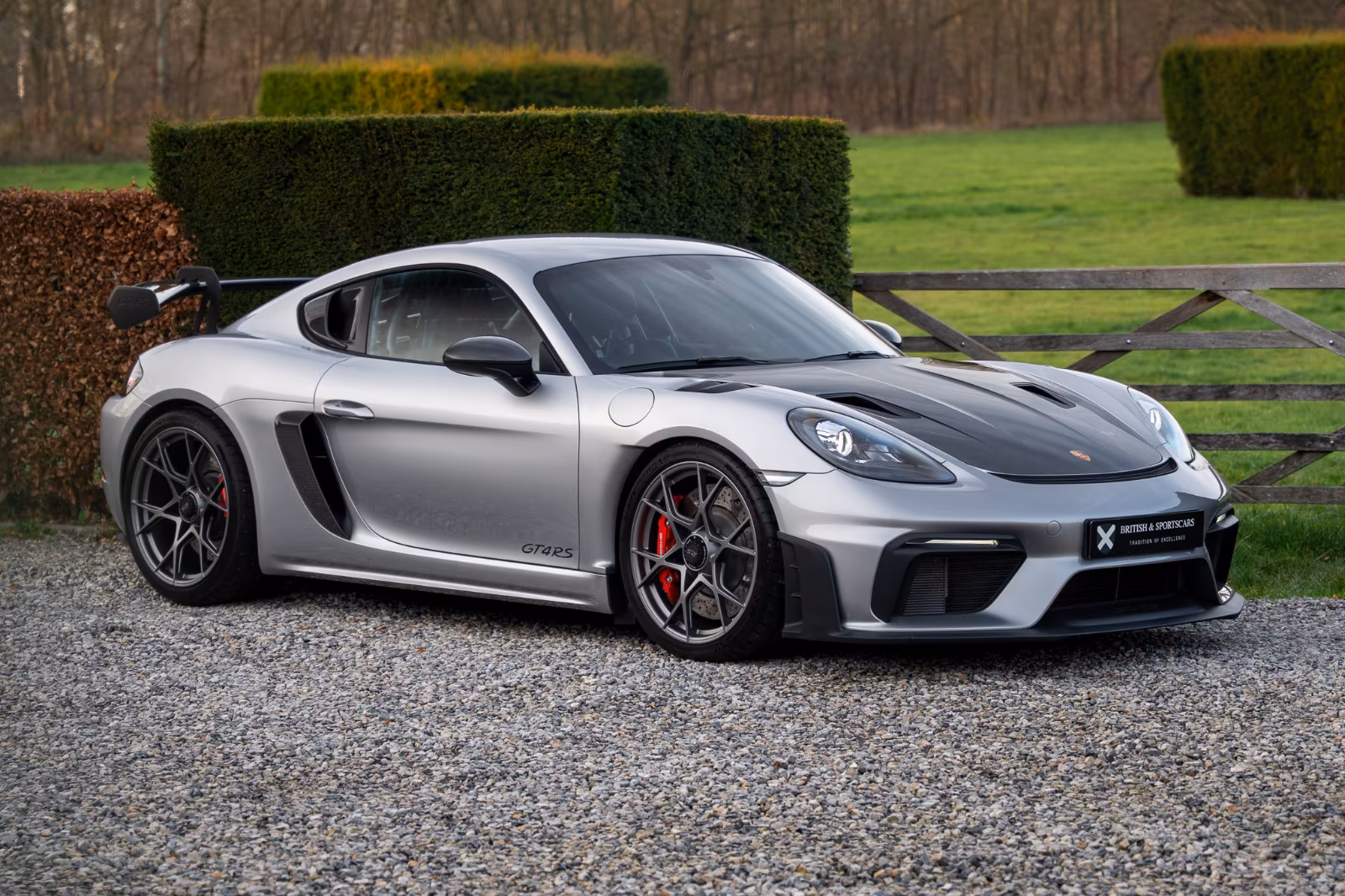 PORSCHE CAYMAN GT4 RS WEISSACH - GT-SILBER METALLIC