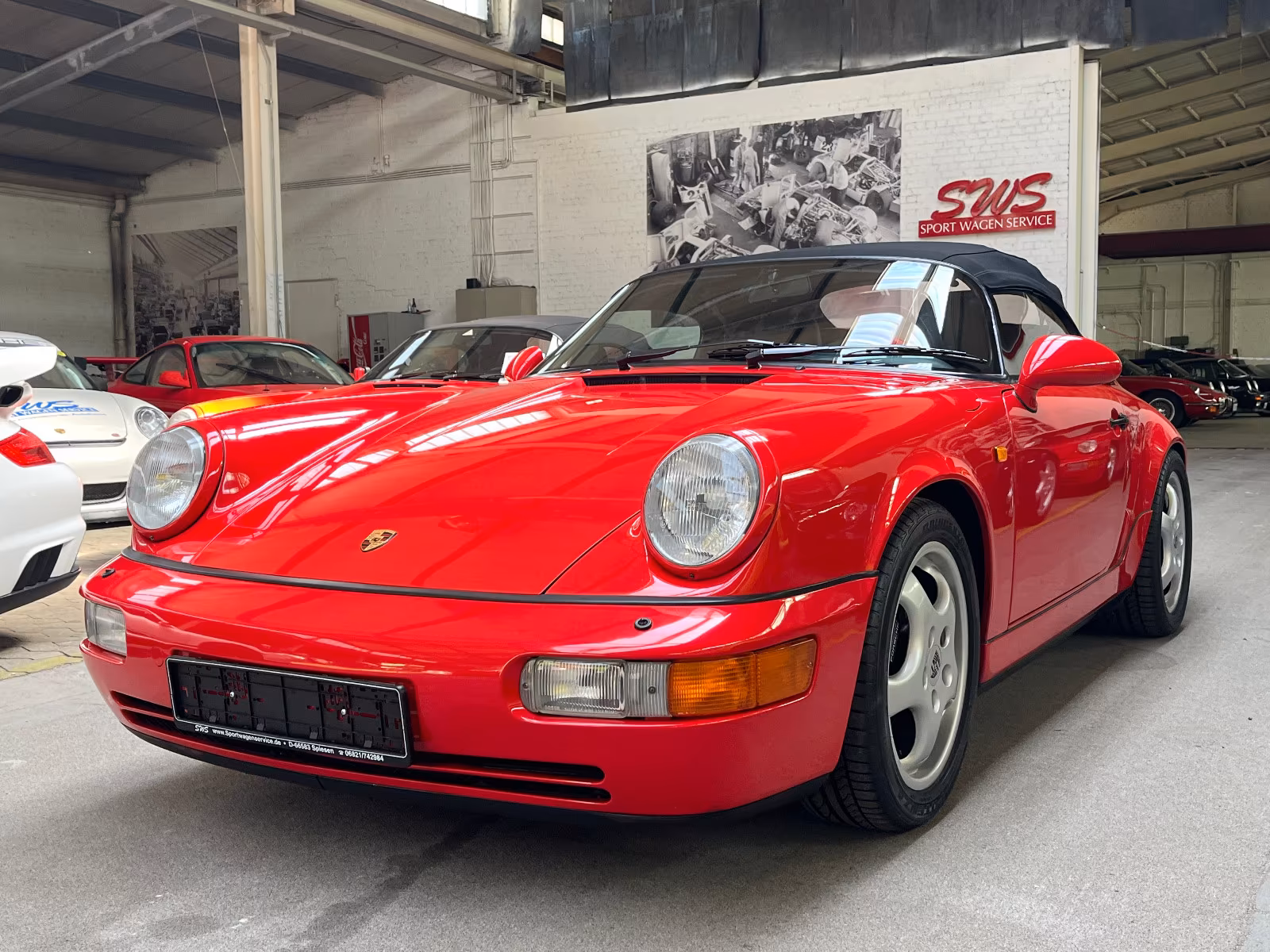 PORSCHE 964 SPEEDSTER IN INDISCHROT