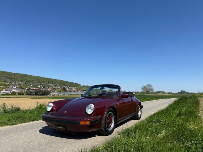 Porsche Gebrauchtwagenangebot PORSCHE 911 SC CABRIOLET IN BORDEAUX
