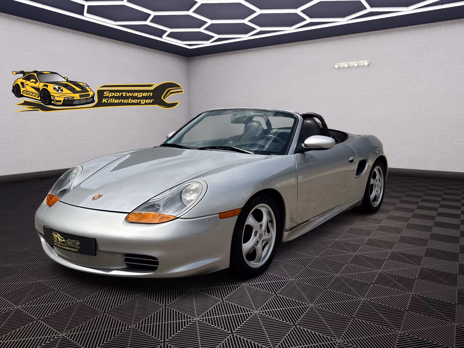 PORSCHE BOXSTER (986) IN SILBER