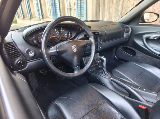 Porsche Gebrauchtwagenangebot PORSCHE 996 CARRERA CABRIOLET IN SCHWARZ