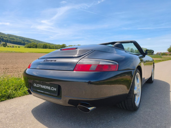 Porsche Gebrauchtwagenangebot PORSCHE 996 CARRERA CABRIOLET IN SCHWARZ