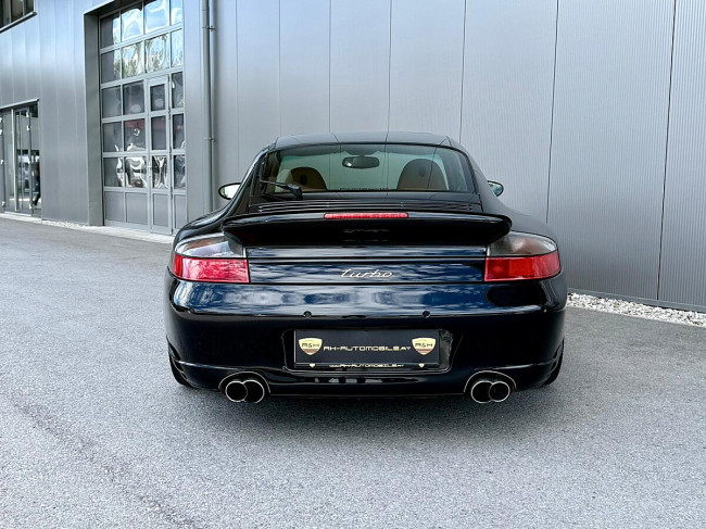 Porsche Gebrauchtwagenangebot PORSCHE 996 TURBO COUPE - BLACK MAGIC PERLEFFEKT