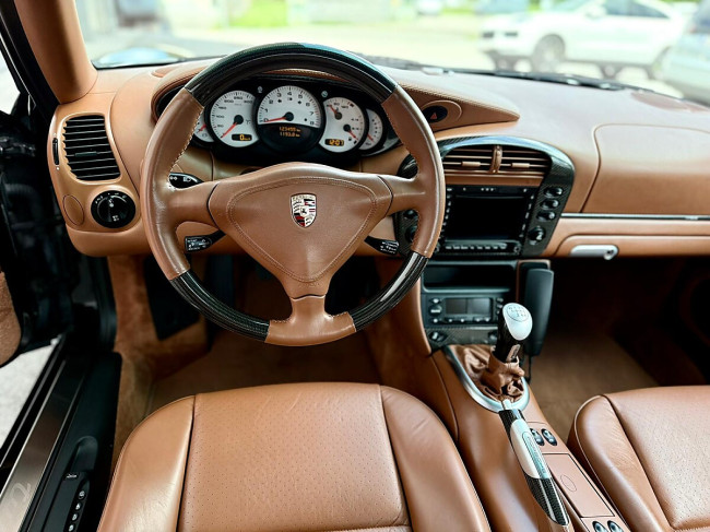 Porsche Gebrauchtwagenangebot PORSCHE 996 TURBO COUPE - BLACK MAGIC PERLEFFEKT